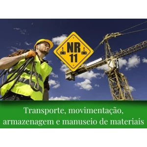 Treinamento NR-11 – Transporte, Movimentação, armazenagem e manuseio de materiais (Empilhadeira / Ponte Rolante).