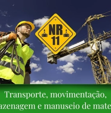 Imagem Treinamento NR-11 – Transporte, Movimentação, armazenagem e manuseio de materiais (Empilhadeira / Ponte Rolante).